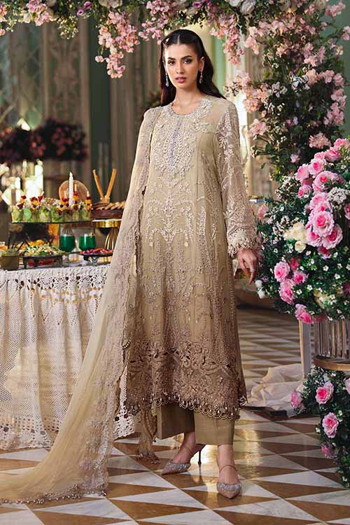 Maria b Tea Affair Chiffon Collection 2026 - D03